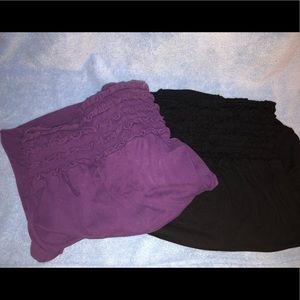 Strapless sun dresses